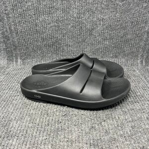 OOFOS Black Men's Sandals